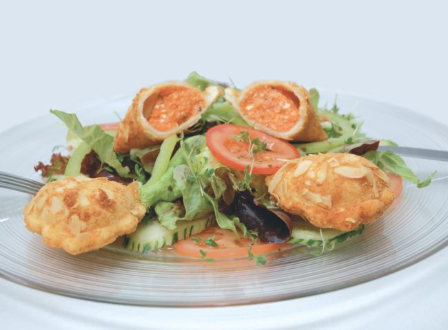 Empanadas auf Salat