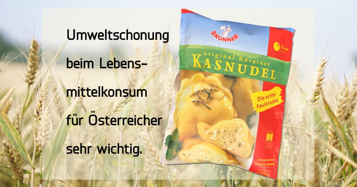 Umweltbewußter Lebensmittelkauf…